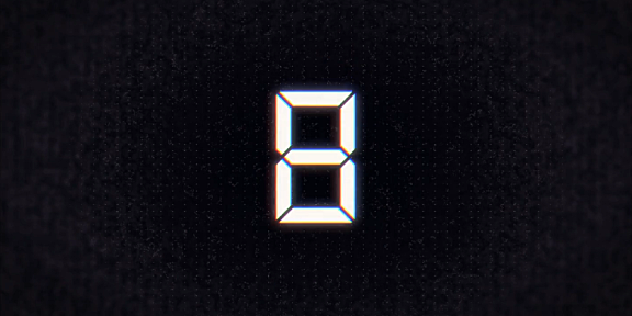 10秒倒计时动画视频素材免费下载 4K超高清分辨率3840*2160