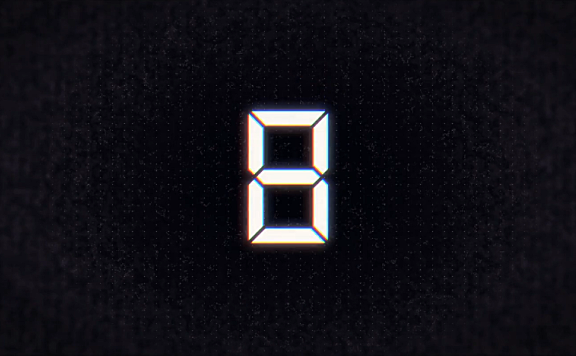 10秒倒计时动画视频素材免费下载 4K超高清分辨率3840*2160