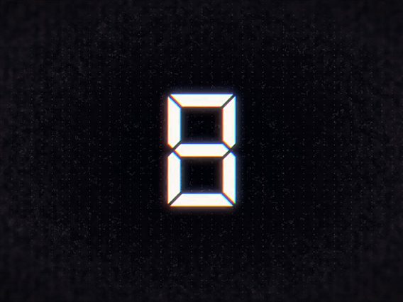 10秒倒计时动画视频素材免费下载 4K超高清分辨率3840*2160