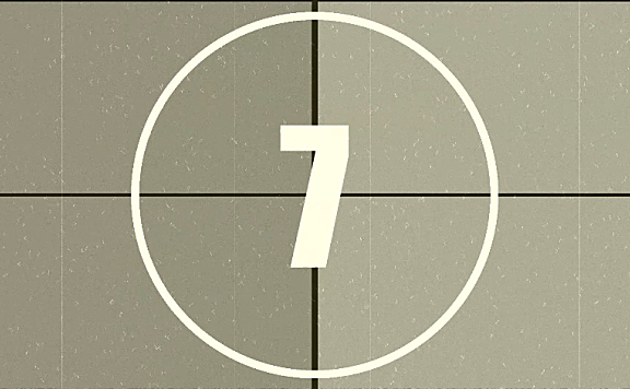 经典10秒倒计时动画视频素材免费下载 2K分辨率1920*1080