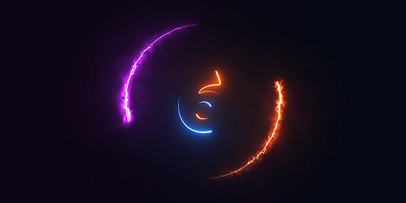 炫酷的10秒倒计时动画视频素材免费下载 2K分辨率1920*1080