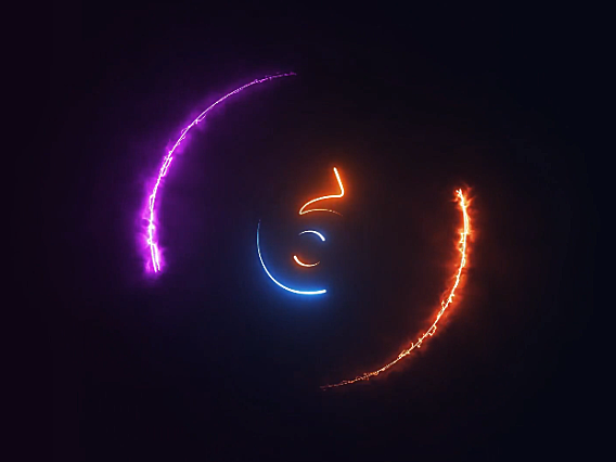 炫酷的10秒倒计时动画视频素材免费下载 2K分辨率1920*1080