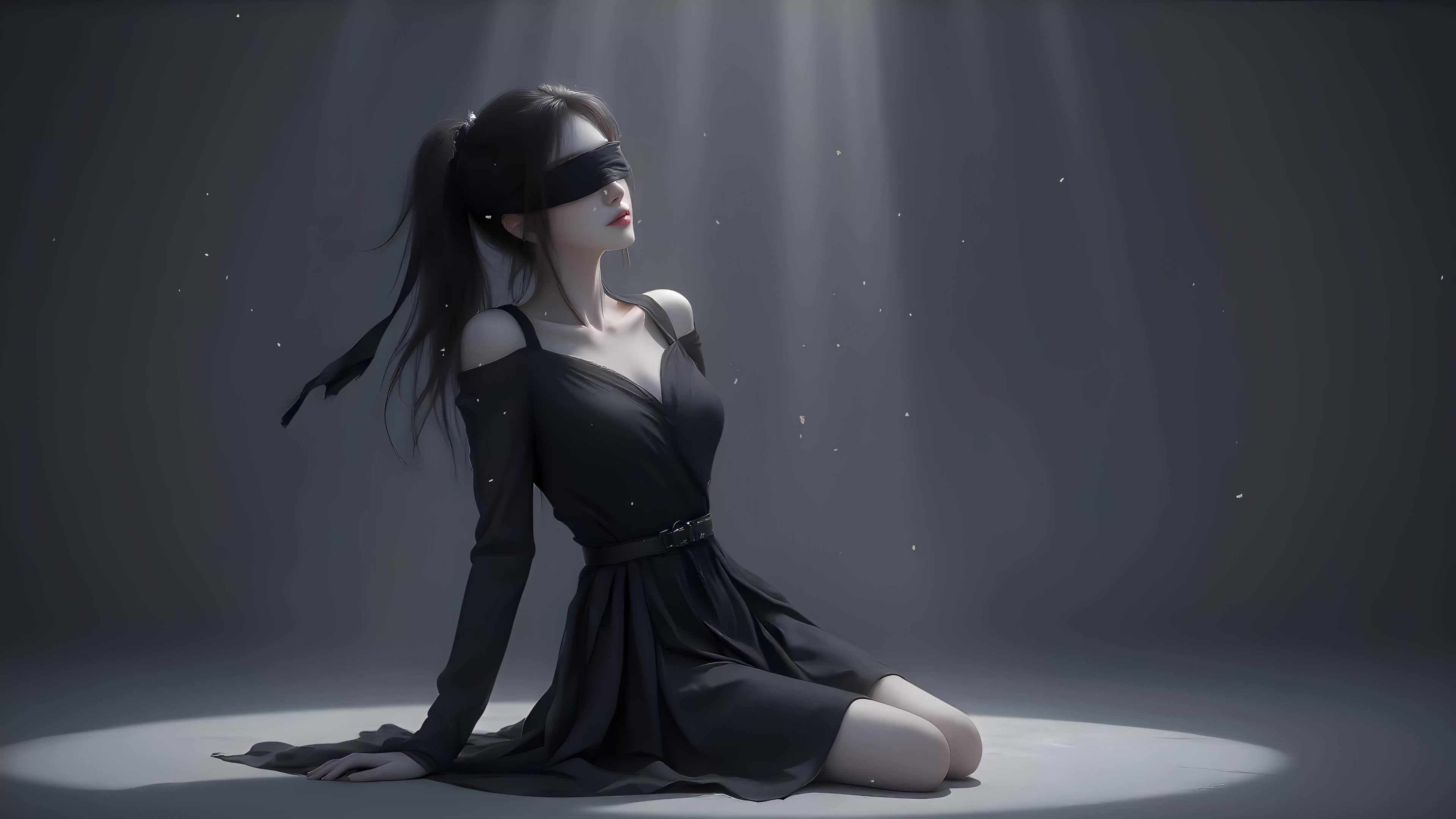 冷艳美女